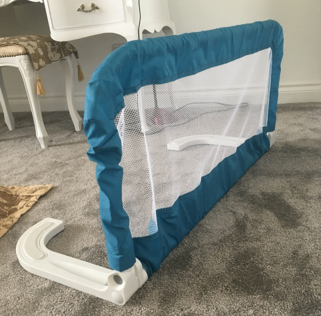 Safety First. Child Safety Bed Edge Support Board Foldable Blue