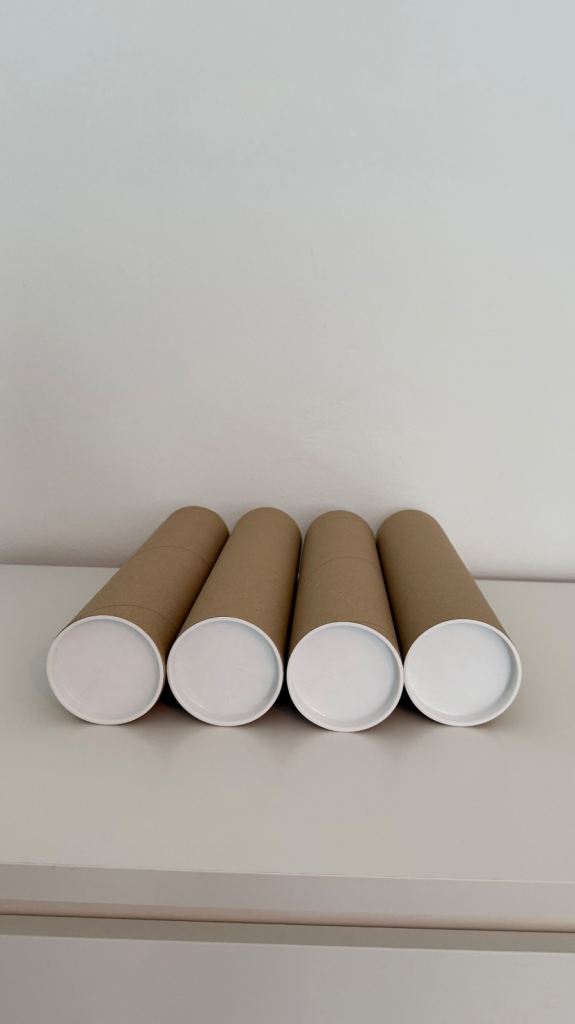 POSTAL TUBES X4