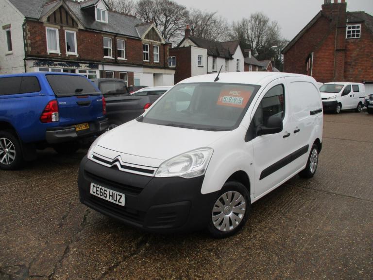 2016 Citroen Berlingo 1.6 BlueHDi 625Kg Enterprise 75ps PANEL VAN Diesel Manual