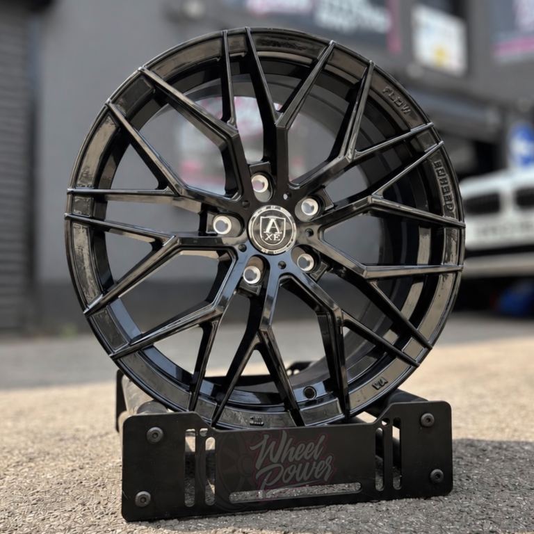 17” BMW Alloys Black AXE Wheels fit 1 series and 2 series