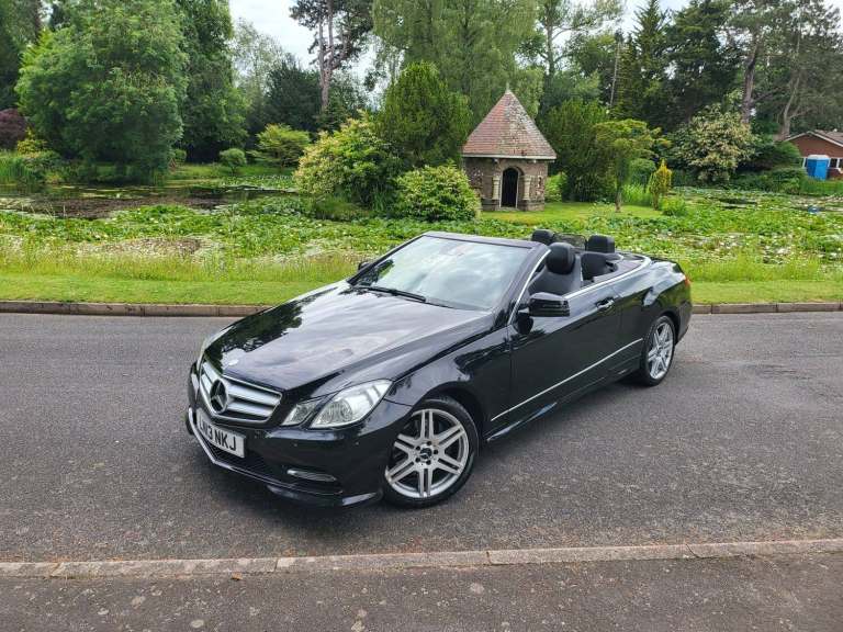 2013 Mercedes-Benz E Class E250 CDI BlueEFFICIENCY Sport 2dr Tip Auto CONVERTIBLE DIESEL Automatic