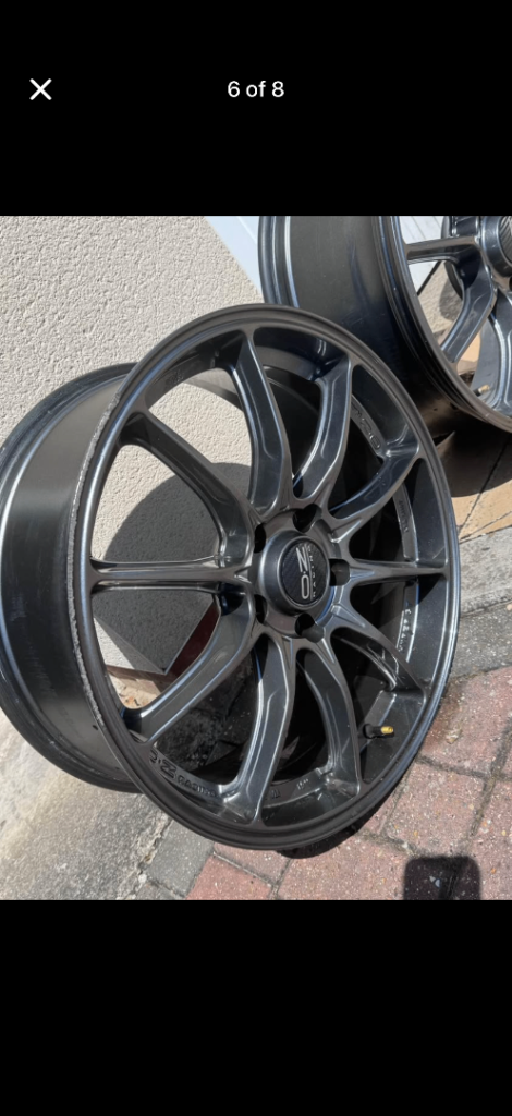 5x120 ET45  19” O.Z racing hLT hyper gt 