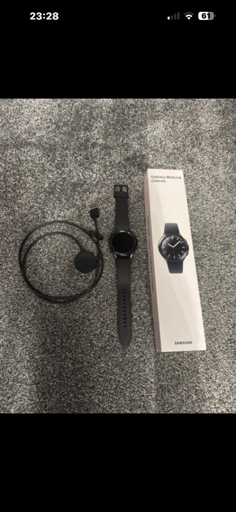 Samsung Galaxy Watch4 Classic 42mm Black – Good Condition