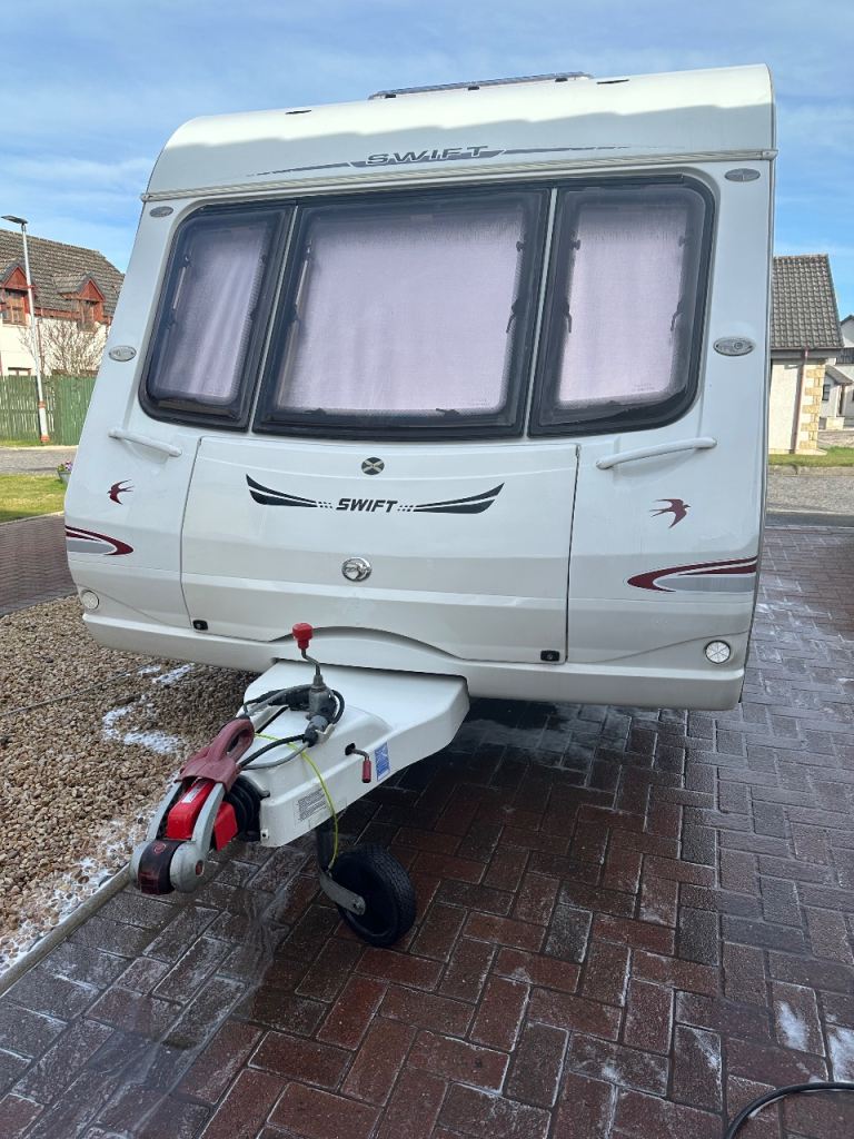 Swift Charisma  220 two berth caravan 