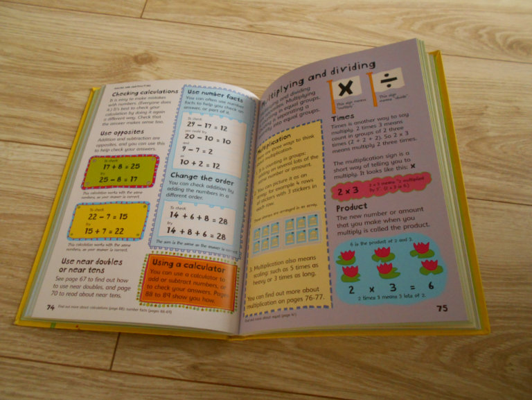USBORNE FIRST ILLUSTRATED MATHS DICTIONARY PAPERBACK BOOK