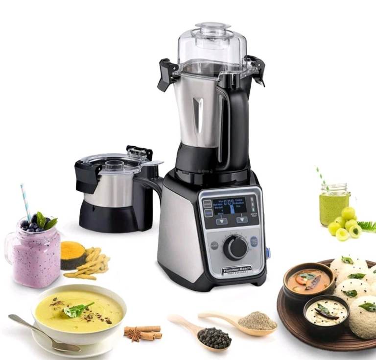 Hamilton Beach Professional Juicer Mixer Grinder 58770-IN, 1400 Watt  2Jars 220V