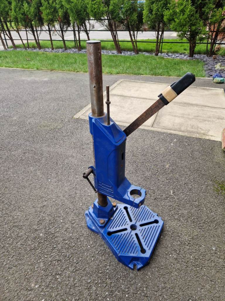 Record Dms26 Bench Pillar Drill Stand, mortise Press.