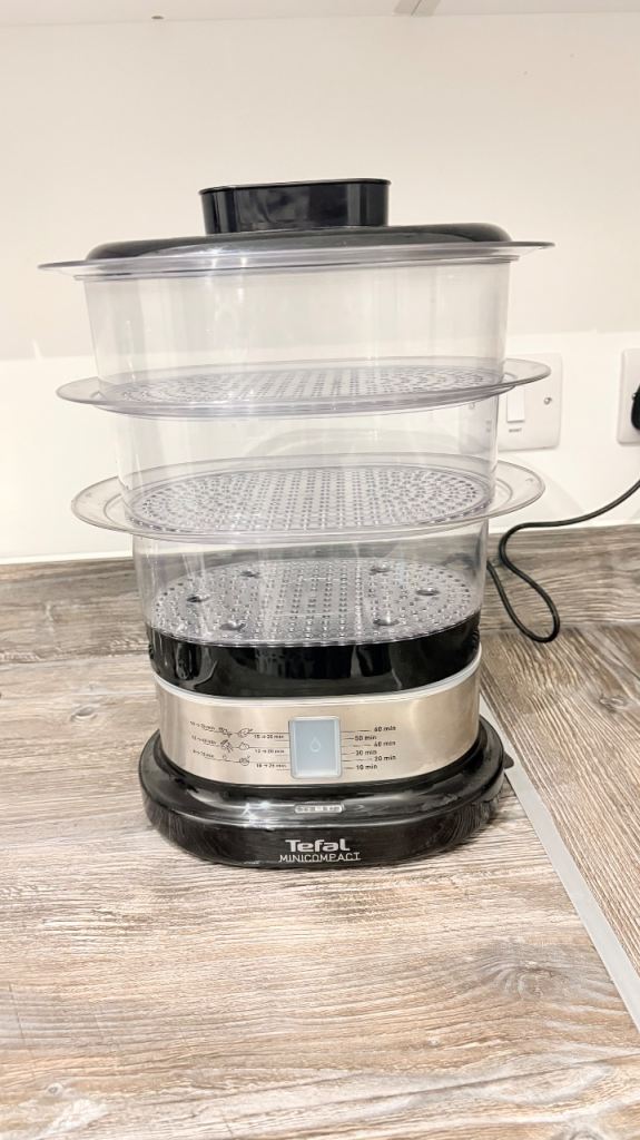 Tefal Minicompact 3 Tier Electric Food Steamer