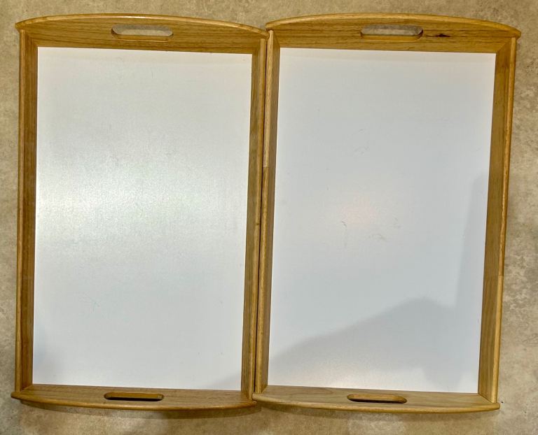 set of 2 Ikea Large Tray 