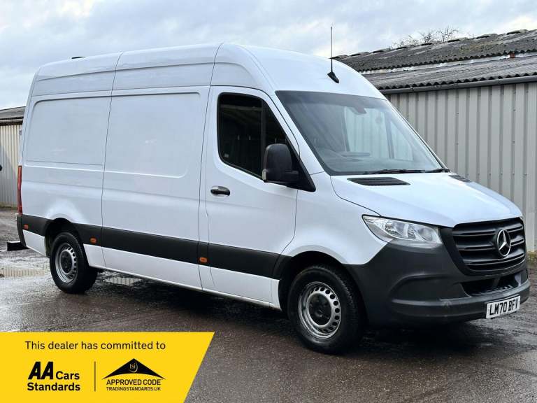 2020 Mercedes-Benz Sprinter 3.5t H2 Progressive Van PANEL VAN DIESEL Manual