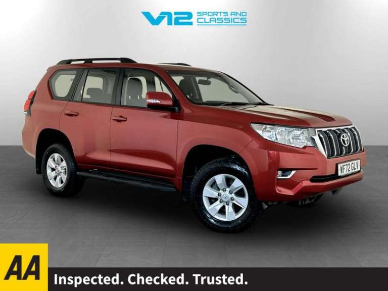 2022 Toyota Land Cruiser 2.8D Active Auto 4WD Euro 6 (s/s) 5dr Automatic SUV Diesel Automatic