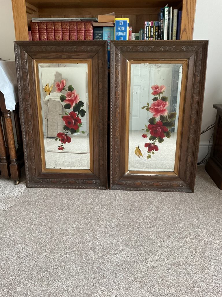 Antique Painted Mirrors 