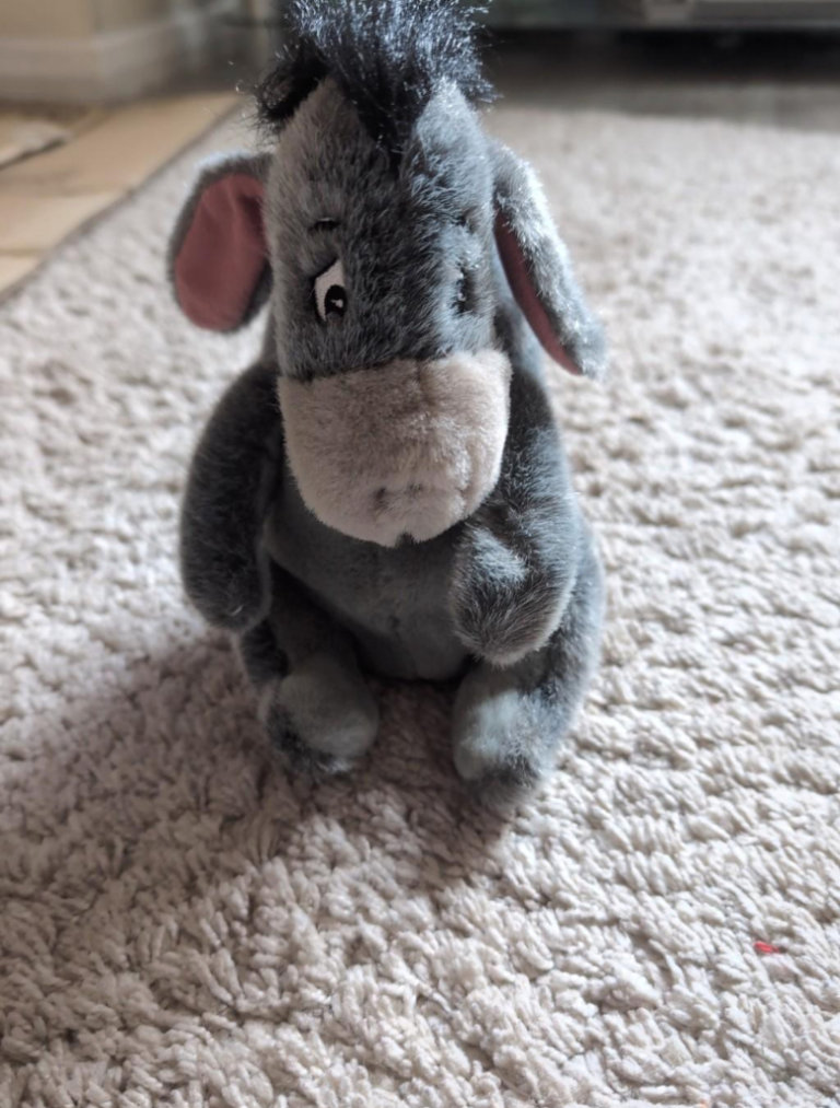 Eeyore Disney bean bag teddy