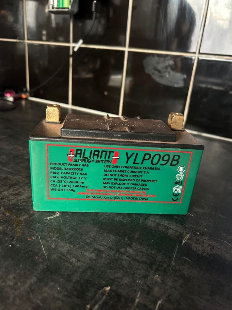 Motorcycle battery