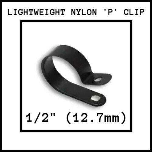 8,300 LIGHTWEIGHT NYLON P CLIPS - 3 SIZES - 2 COLOURS. BALLYMENA. £50.00