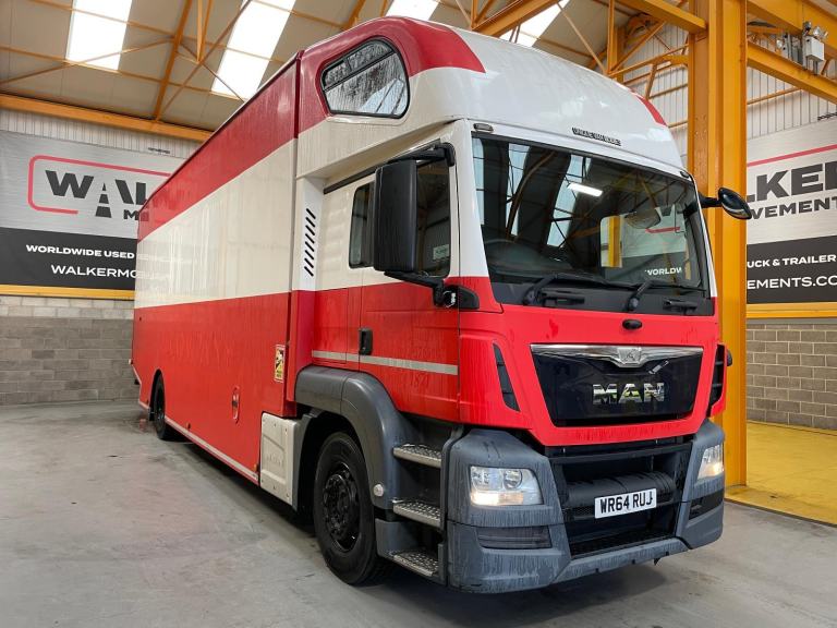 MAN TGS 18.400 *EURO 6* 4X2 DRAWBAR SPEC REMOVAL BOX - 2015 - WR64 RUJ