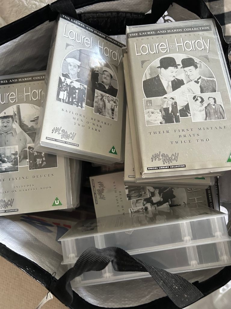 Full set of Laurel and hardy videos 36 