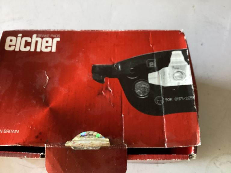 Front Brake Pads Eicher 101 44 1139 VW/Audi