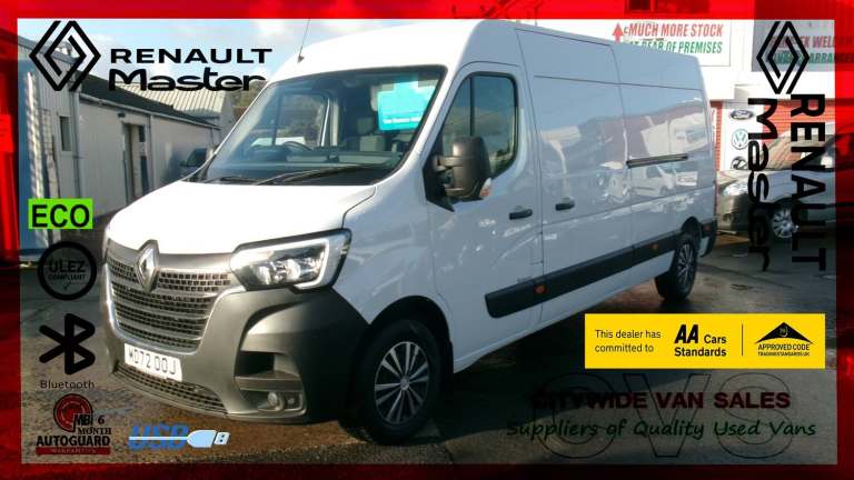 2022 Renault Master LM35dCi 135 Business Medium Roof Van PANEL VAN Diesel Manual