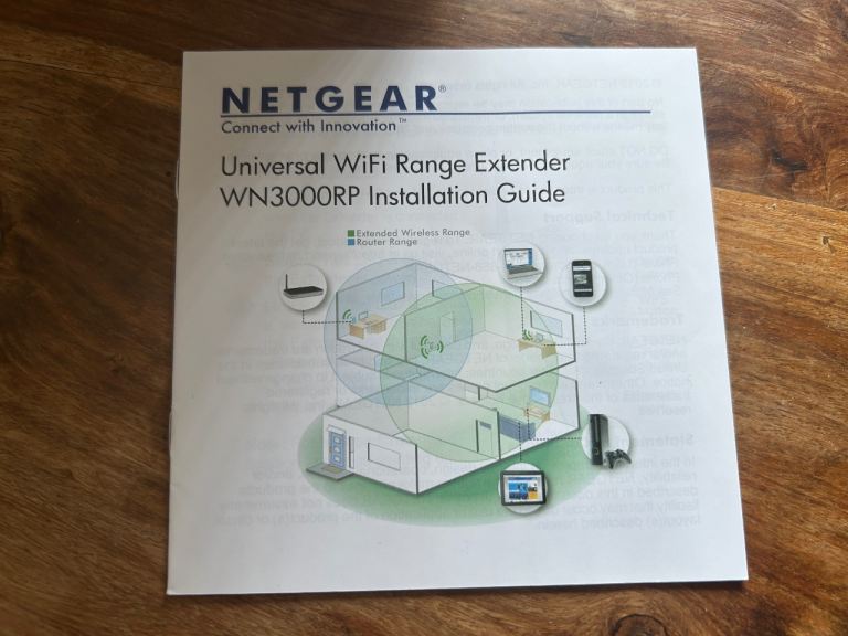 NETGEAR WN3000RP Universal WiFi Range Extender – New