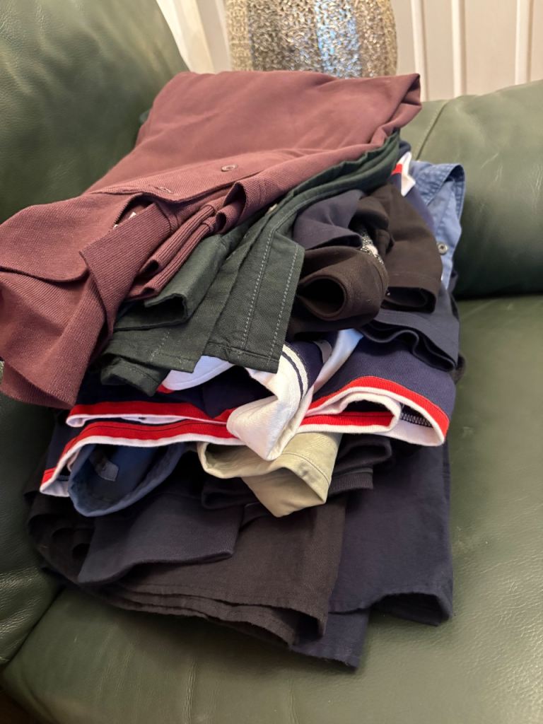 Job lot George 3 xl polo shirts unused free local delivery 