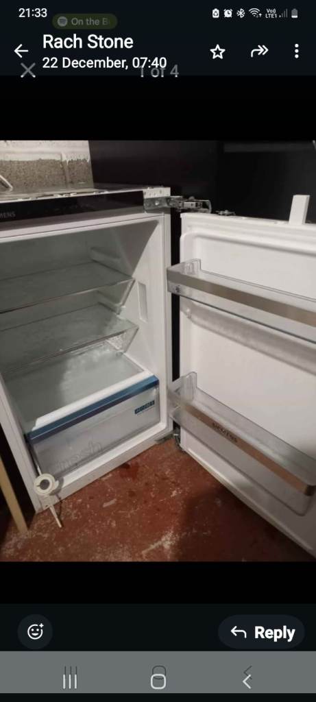 Garage/spare fridge for sale. 
