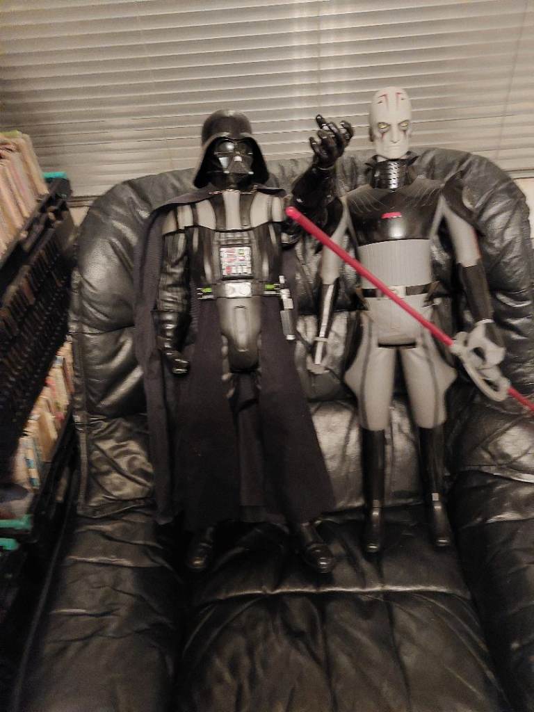 Star Wars Darth Vader and Grand Inquisitor Large Figures