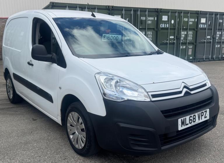 2018 Citroen Berlingo 1.6 BlueHDi 850Kg Enterprise 100ps PANEL VAN Diesel Manual