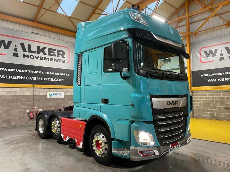 DAF XF106 530 SUPERSPACE *EURO 6* 6X2 TRACTOR UNIT – 2020 – WH70 FDN