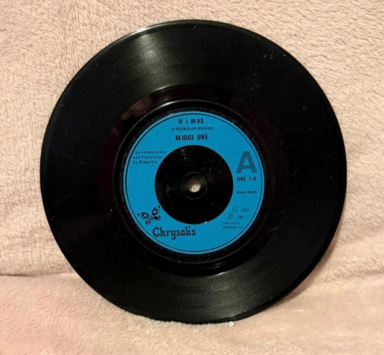 Midge Ure Vinyl Single - 'If I Was' / 'Piano'