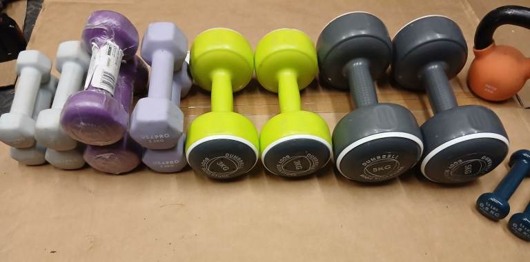 Dumbell fitness set