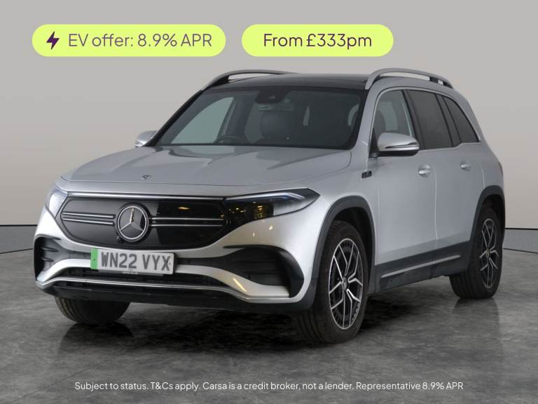 2022 Mercedes-Benz EQB EQB 300 66.5kWh AMG Line (Premium) SUV 5dr Electric Auto 4MATIC (228 ps) -...