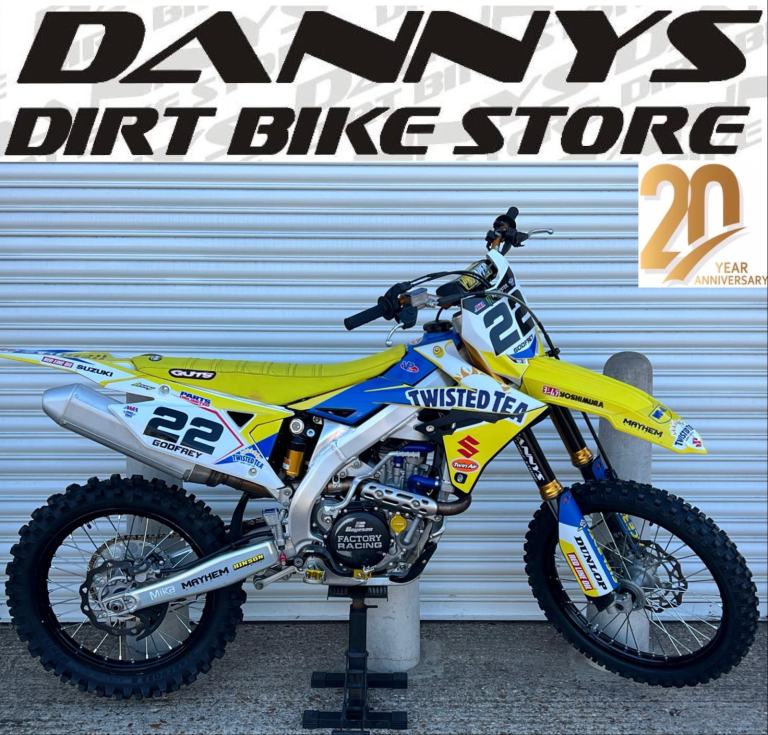 DANNYS DIRT BIKES MINT SUZUKI RMZ 450 2022 RMZ450 MAY PX CRF 450 YZF 450 KXF 450