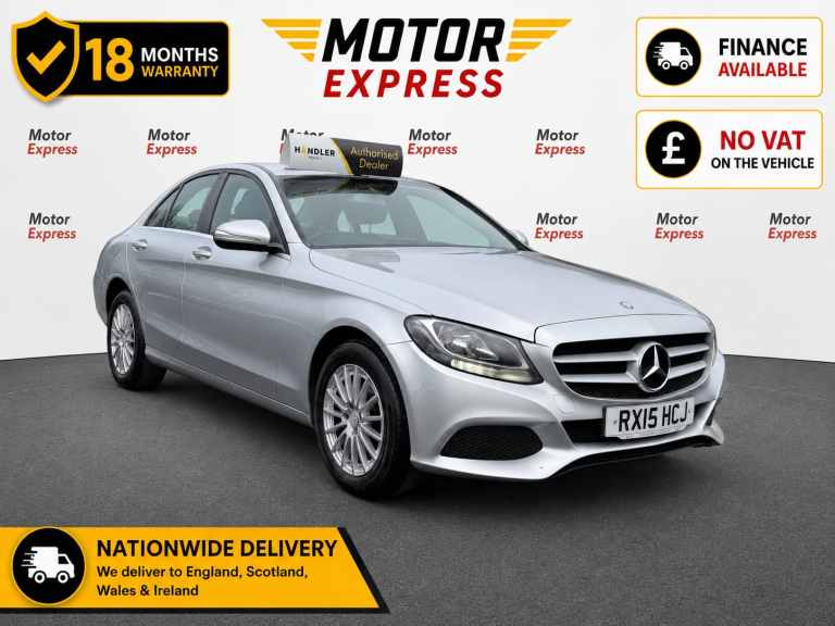 2015 Mercedes-Benz C Class C200 BlueTEC SE 4dr SALOON Diesel Manual