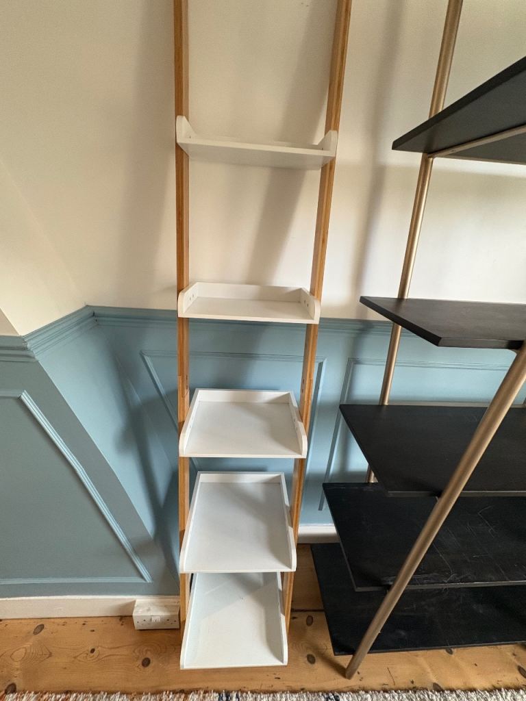 image for 2x leaning shelves from Futon Company