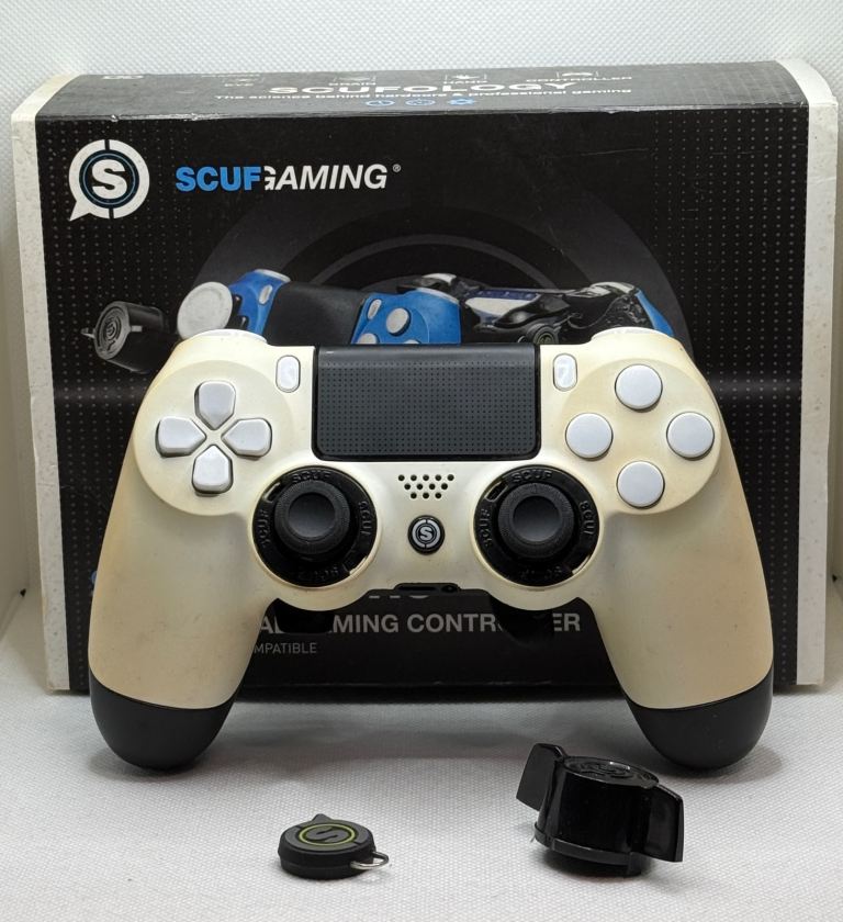 image for 🎮 Boxed Scuf Infinity 4PS FPS White PS4/PC Controller Digital Triggers + EMR🔥