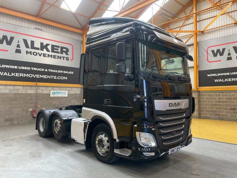DAF XF106 530 SPACE CAB *EURO 6* 52 TONNE SPECIAL TYPES 6X2 TRACTOR UNIT – 2017 