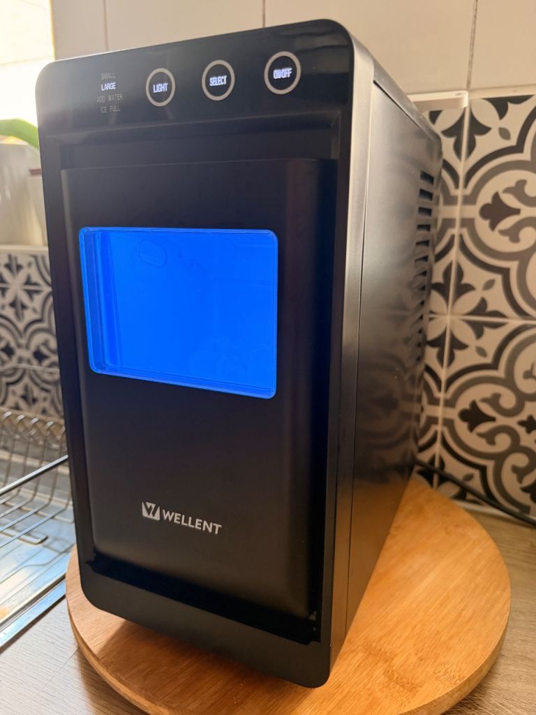 WELLENT Countertop Ice Maker Machine – Black