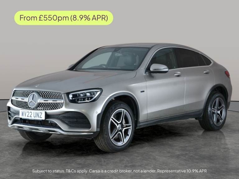 2022 Mercedes-Benz GLC 2.0 GLC300de 13.5kWh AMG Line Coupe 5dr Diesel Plug-in Hybrid G-Tronic+ 4M...