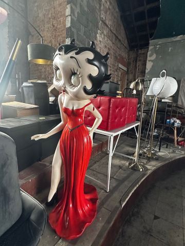 betty boop red dress figurine Betty Boop - 8inch Statue Avenue of the Stars