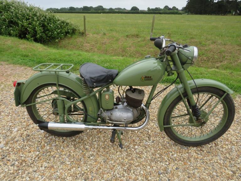 1953 BSA D1SIF BANTAM 150 Classic Petrol Manual