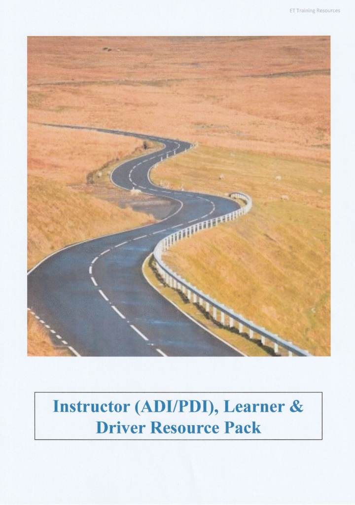 Lesson Plans PDF Resource Pack ADI PDI Driving Instructor School Training Aids