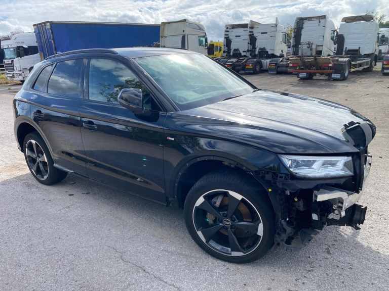 2020 70 REG AUDI Q5 QUATTRO S LINE BLACK EDITION AUTO TDI SUV DAMAGED SALVAGE