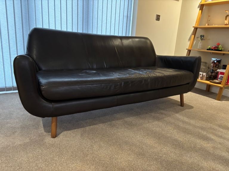 Leather sofa