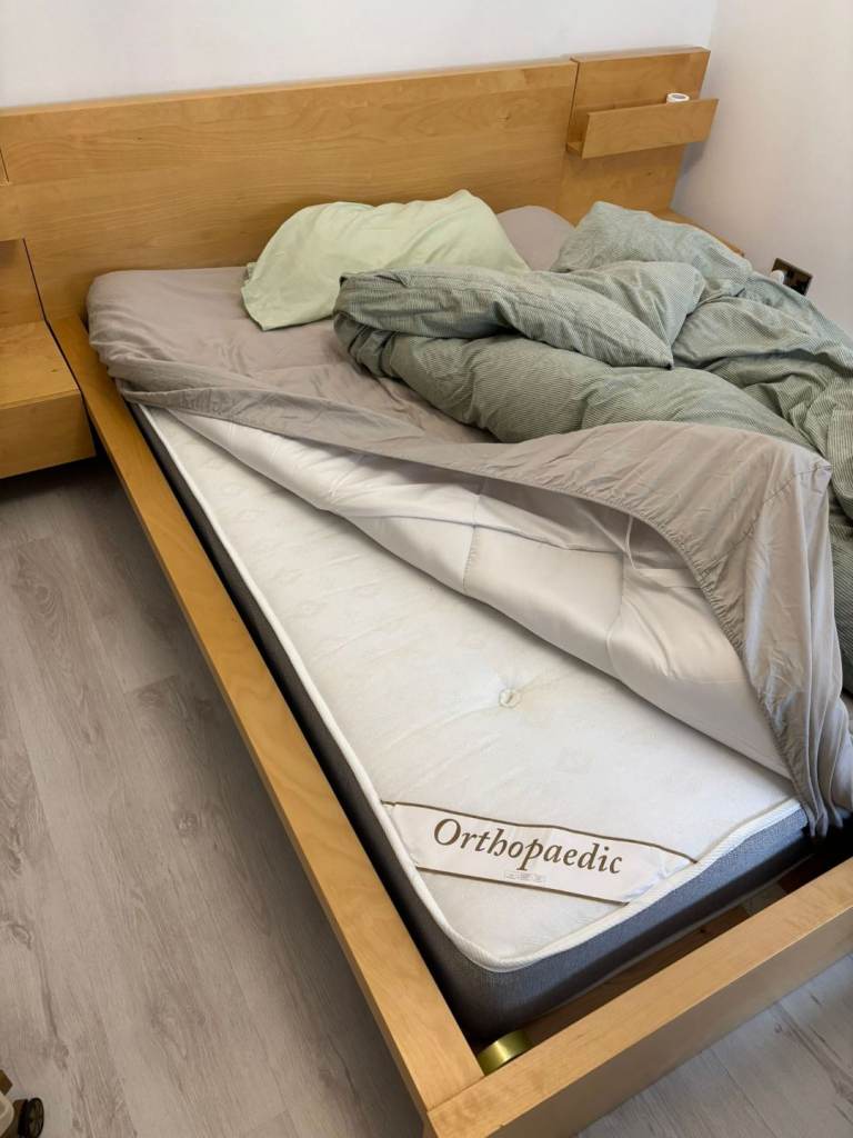 Bed frame and/or mattress