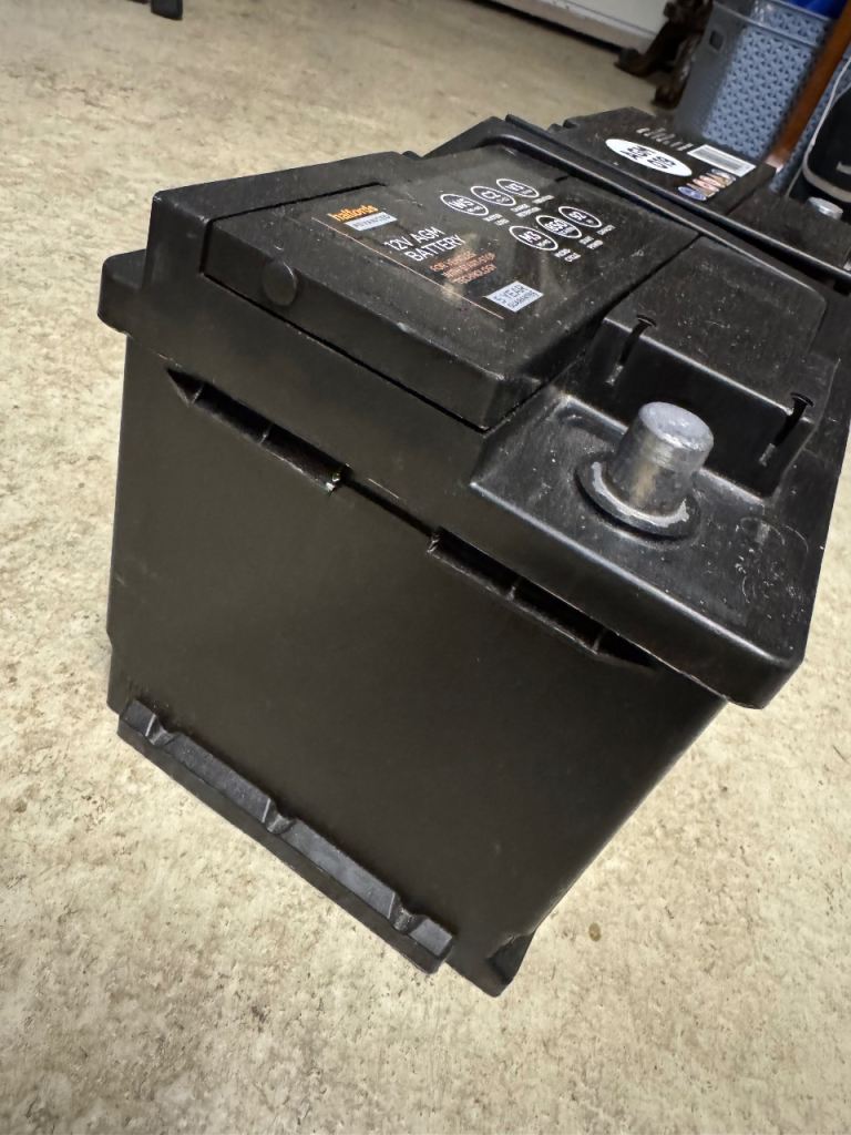 12V AGM019 Stop/Start Car Battery - Halfords