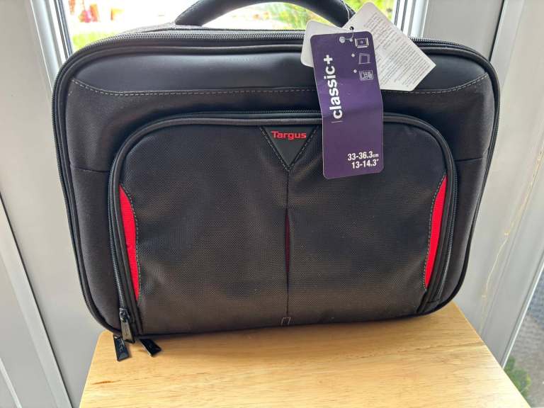 Targus Classic+ Laptop Carry Case 13 - 14.3" / 33 - 36.3cm Laptop Bag Brand New