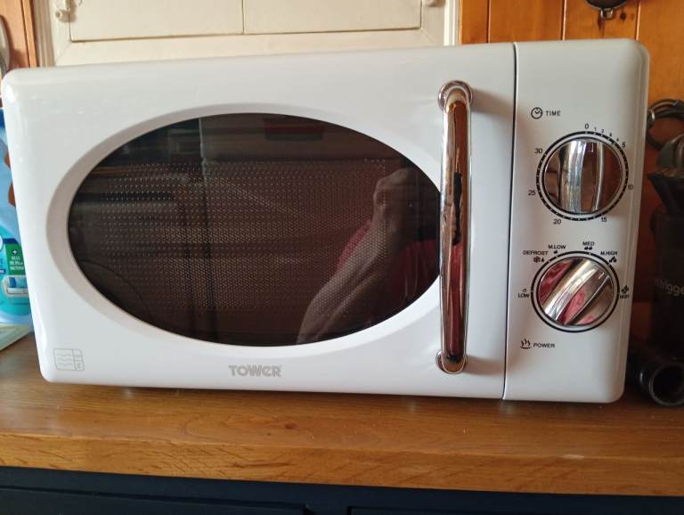 White Tower branded microwave