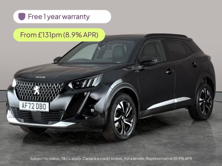 2022 Peugeot 2008 1.2 PureTech 130 GT 5dr HATCHBACK PETROL Manual