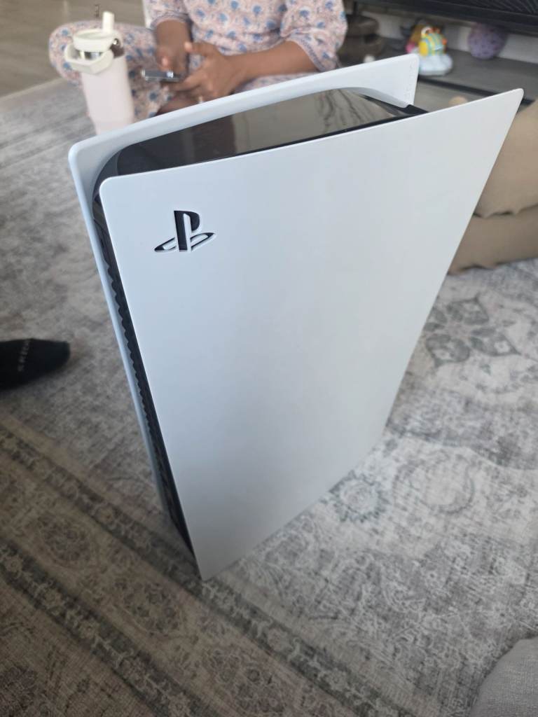 Sony PlayStation 5 Console with Two Controllers – Good Condition